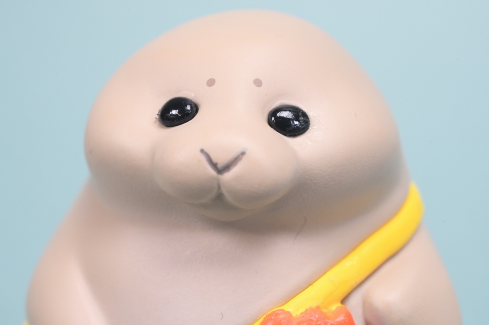 太極石 親子アザラシ猫♡ フォッシルコーラル ぷっくりハート ムーア